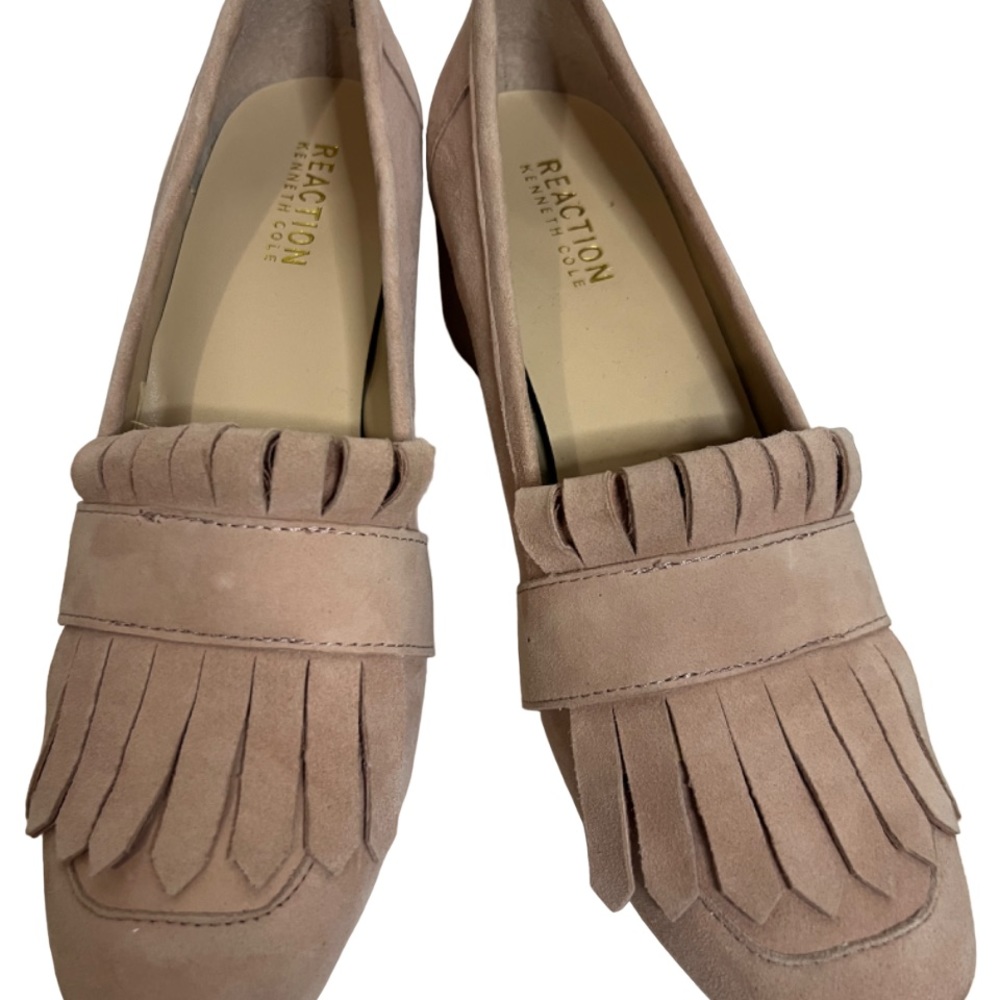 Kenneth Cole’s Reaction suede Pink Loafer Shoes - Picture 4 of 6